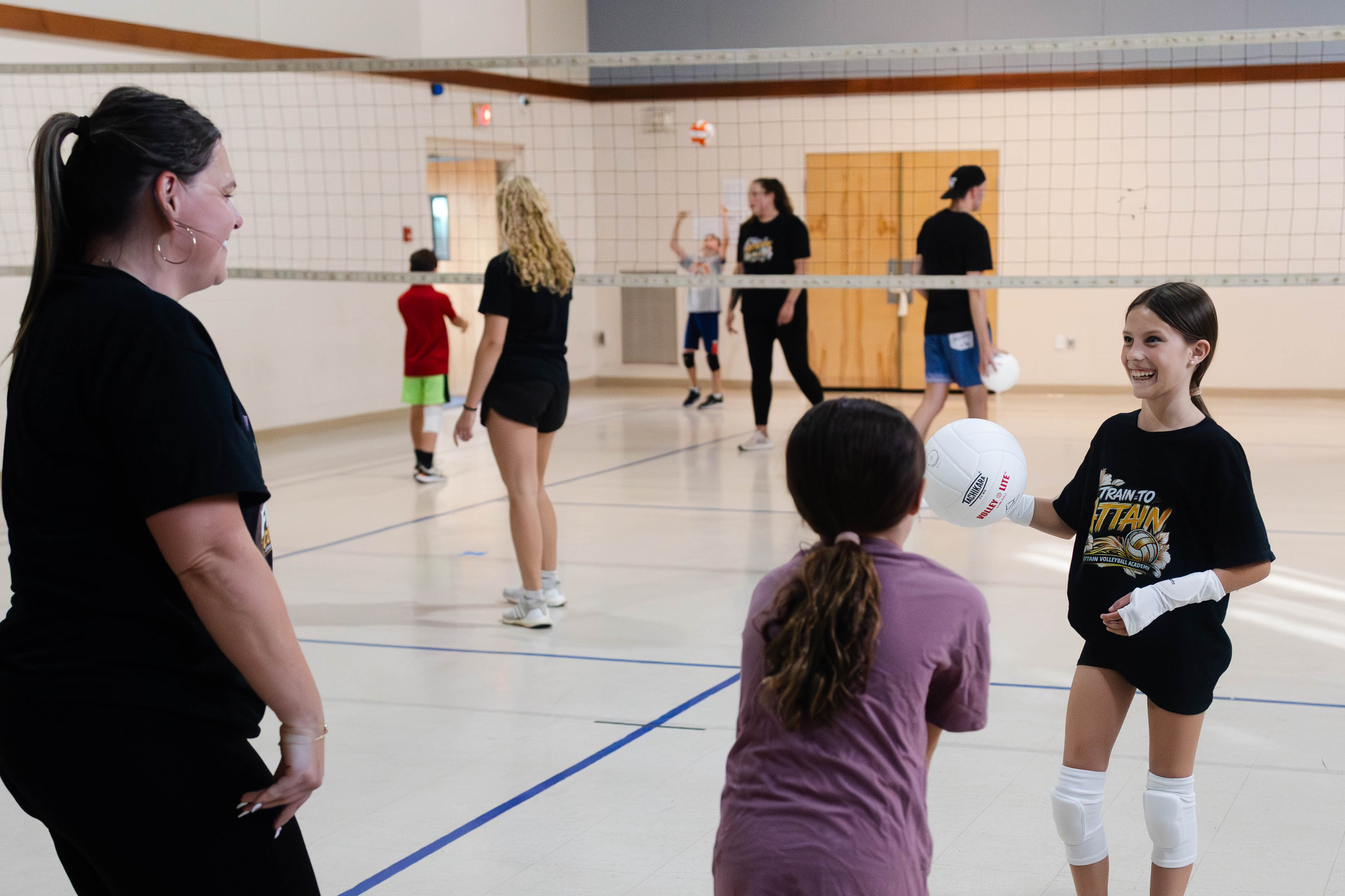Golden Nuggets clinic athletes