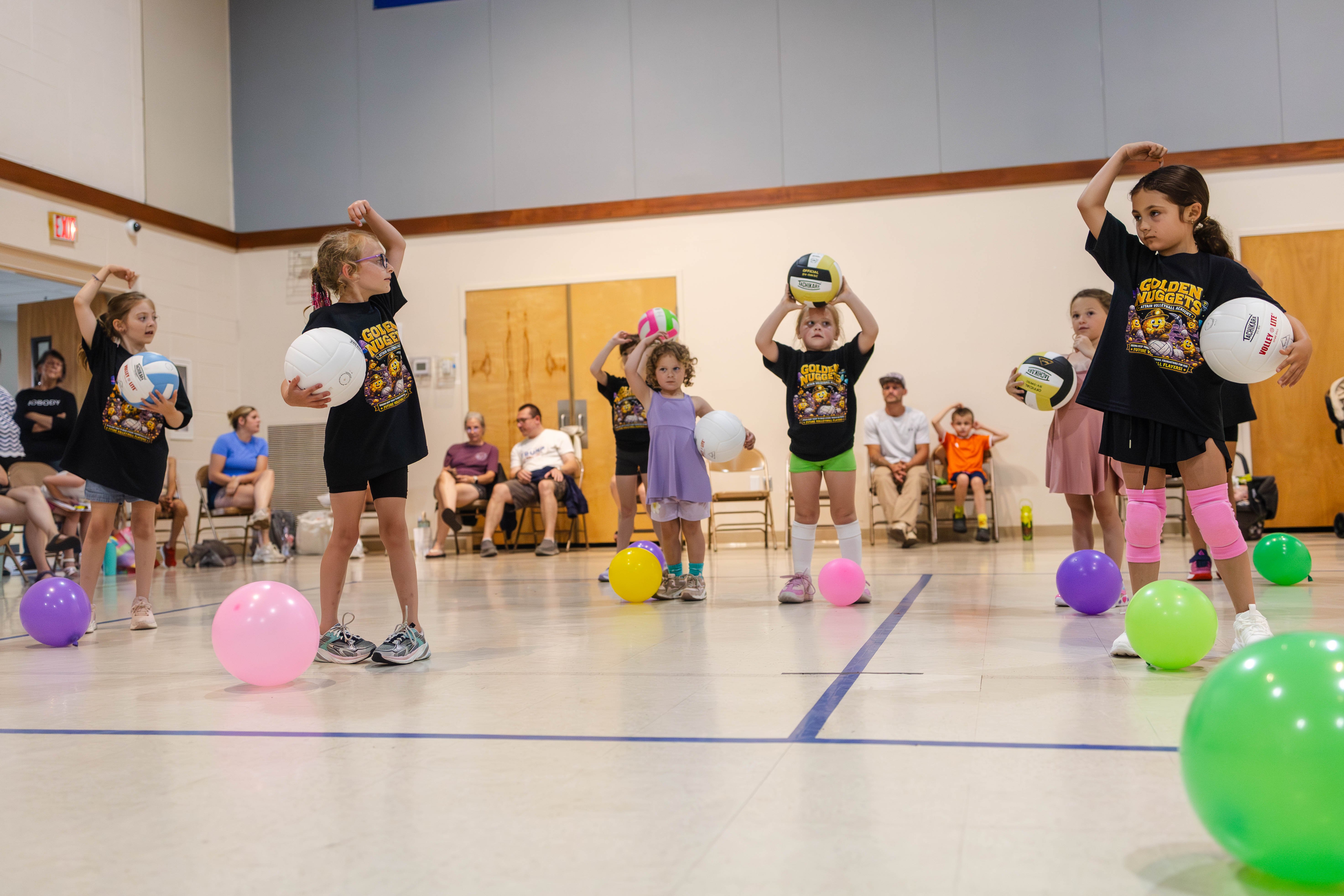 Golden Nuggets clinic athletes